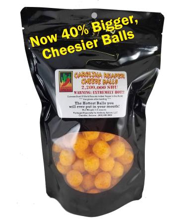 Anthony Spices - Carolina Reaper Cheese Balls (Hottest balls in the world)
