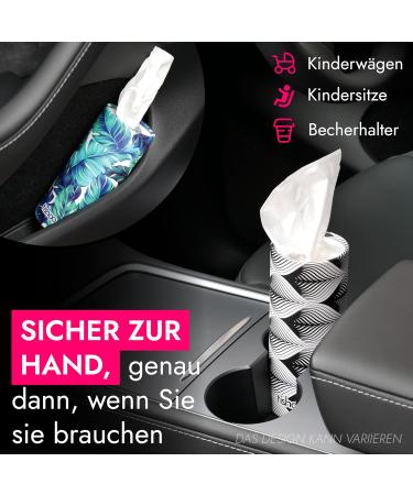 TiShoo Extra Soft 4-Latz Handkerchiefs with Moisturizer | Eco-Friendly 16 Tubes | Perfect for Car Home & Travel | White | 100% Plastic-Free Packaging - Buy Online on GoSupps.com