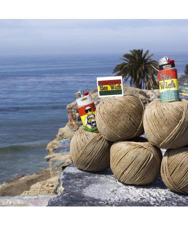 Organic Hemp Wick Spool 420ft - 1.0mm American Beeswax Coated - Buy Online on GoSupps.com
