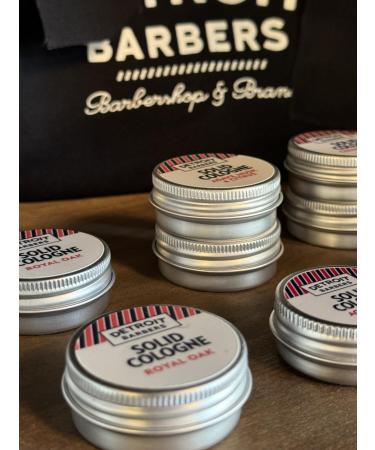 Solid Cologne for Men - Long Lasting Fragrance - .5oz - Travel Size - Mens Cologne - All Natural Organic Ingredients (Jasmine & Sandalwood)