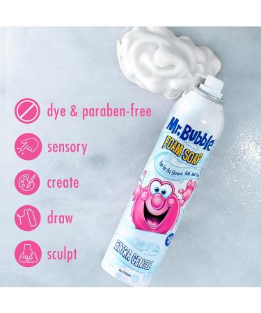 Mr. Bubble Fragrance-Free Kids Foam Soap 8oz - Pack of 6 | Gentle Hand & Body Wash - Buy Online on GoSupps.com