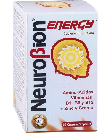 Neurobion Energy Capsules - Boost Brain Alertness & Stamina - 60 Count - Buy Online on GoSupps.com