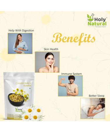 Chamomile Flower - 50 Gm (1.76 Oz ) - Buy Online on GoSupps.com