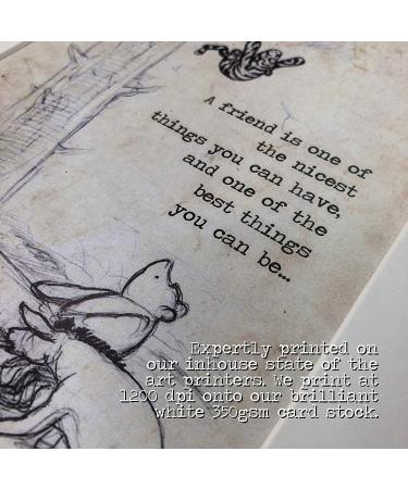 HWC Trading Winnie the Pooh Friends Forever A3 Framed Nursery Print - Perfect Baby Shower Gift - Buy Online on GoSupps.com