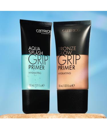  Catrice Catrice Bronze Glow Grip 3-pack of long-lasting moisturizing primer nourishing radiant fresh vegan oil-free paraben-free nanoparticle-free 3 x 30 ml - Buy Online on GoSupps.com