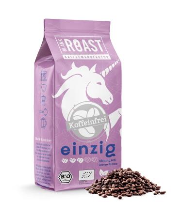 Blank roast only decaffeinated coffee beans organic - 100% arabica - gently & gently roasted - especially acid low (10 x 1000g) 1 kg (10 pack)