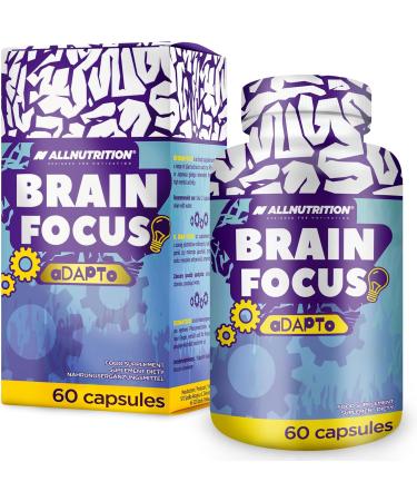 Allnutrition Brain Focus Adapto - 60 caps - Buy Online on GoSupps.com