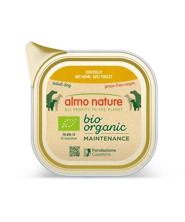 Almo Nature Daily Menu Organic Dog Food, Chicken, (1 x 100g)