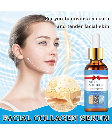 Hydrating Botox Stock Solution Facial Serum - Skin Tightening & Moisturizing Collagen Serum for All Skin Types - Buy Online on GoSupps.com