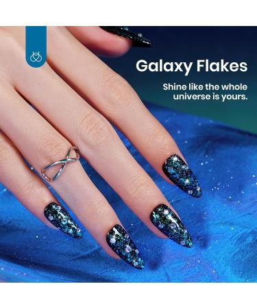 beetles Gel Polish 15ML Reflective Glitter Gel Polish No Wipe Top Coat Glitter Gel Polish Iridescent Glossy Shiny Gel Nail Polish Sparkle Soak Off UV Led Nail Manicure DIY Home Salon - Buy Online on GoSupps.com