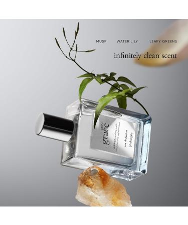 philosophy pure grace eau de parfum - crisp & clean women's perfume - with notes of water lily leafy greens & musk - luxury perfume for women - long lasting fragrance - 2 fl oz. - Buy Online on GoSupps.com