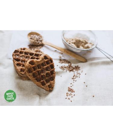 Wholefood Earth Organic Ground Linseed/Flaxseed 3kg - GMO Free, Vegan, High Fibre, Protein Source - Certified Organic - Buy Online on GoSupps.com