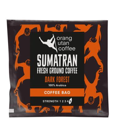 Orangutan Coffee Sumatran Fresh Ground Coffee Bags 100% Arabica (40 Coffee Bags)