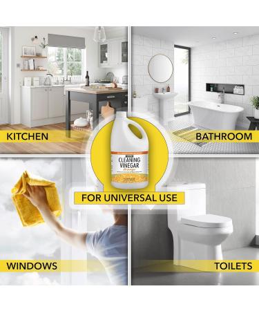 HARRIS Cleaning Vinegar - All Purpose Household Surface Cleaner (128oz Orange) for Effective International Cleaning Solutions - Buy Online on GoSupps.com