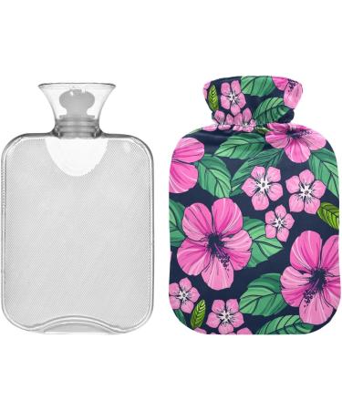 Tropical Hibiscus Heat Bottle for Pain Relief | 2L Hot Water Bag & Heating Therapy - Buy Online on GoSupps.com