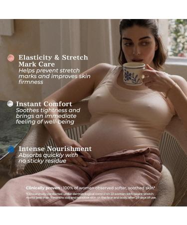 MINOIS PARIS Pregnancy Body Oil Organic Belly Oil for Stretch Marks Prevention & Removal Firming Skin Therapy Oil for Pregnant Women Made in France - Buy Online on GoSupps.com