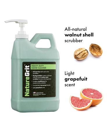 Heavy Duty Industrial Hand Cleaner Pump-Top | Walnut Shell Skin Conditioner for Mechanics & Workers | Effective Hand Soap for Tough Jobs - Buy Online on GoSupps.com