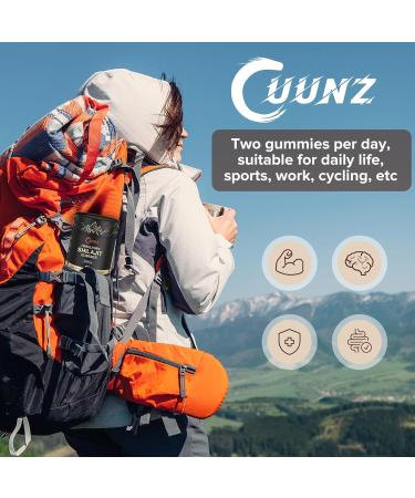 UUNZ Himalayan Nutritious Shilajit Gummies Gold - Ashwagandha Gokshura - Fulvic Acid - 85+ Trace Minerals - for Men Women - No Added Sugar (Shilajit Gold Gummies) - Buy Online on GoSupps.com
