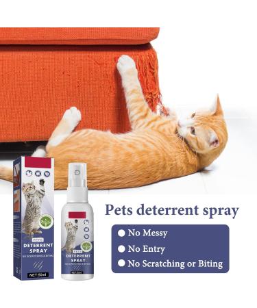 Wusanna Cat Spray - Anti-Scratch & Cat Defense Spray (50ml) for Indoor & Outdoor Use | Protect Furniture from Scratching - Buy Online on GoSupps.com