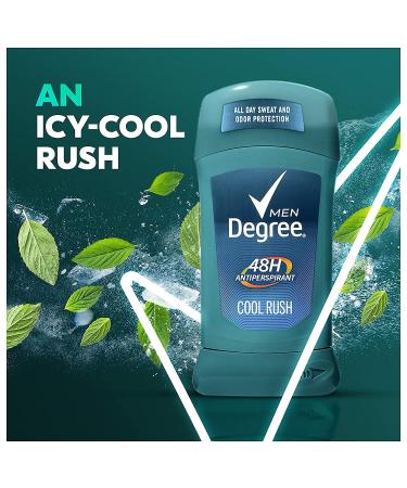 Degree Men Cool Rush Anti-Perspirant 2.7 oz 5 pk - Buy Online on GoSupps.com