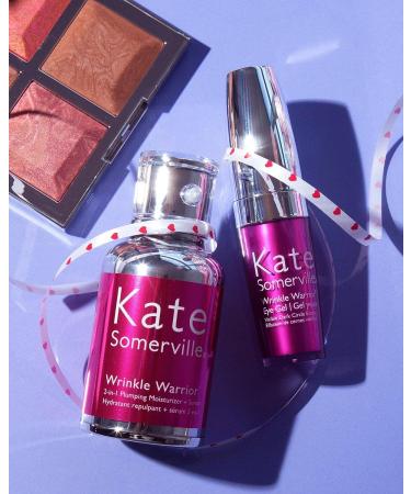 Kate Somerville Wrinkle Warrior Eye Gel - Dark Circle Eraser | Plumps & Hydrates Under Eye Skin | 0.3 Fl Oz - Buy Online on GoSupps.com
