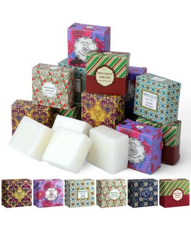 Maxcheck 30 Bars Scented Soap Bars Holiday Soap Sampler Scented Bar Soaps Guest Soaps Hand Soap Bath Soap Gifts for Women Men