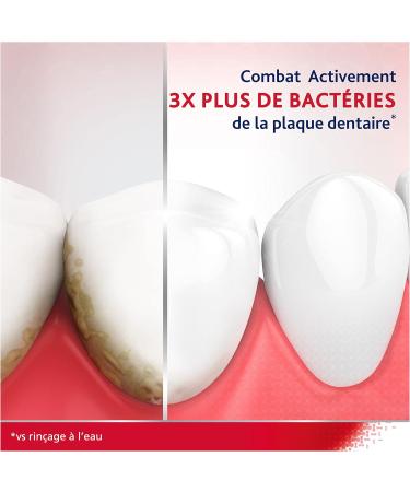 PARODONTAX - Bain de Bouche Quotidien Complete Protection - 8 B n fices pour des Gencives Saines & des Dents Fortes - Combat les Bact ries de la Plaque Dentaire - 0% Alcool - Menthe Fra che - 2x500 ml - Buy Online on GoSupps.com