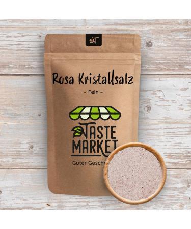  TASTE Guter Geschmack 10 x 1kg Fine Pink Crystalline Salt - Known as Himalayan Salt - Natural Salt - Pakistan - Taste Market - Buy Online on GoSupps.com