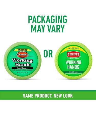 O'Keeffe's Working Hands 193g & Healthy Feet 180g (Twin Pack) Twin Pack - Value Jar - Buy Online on GoSupps.com
