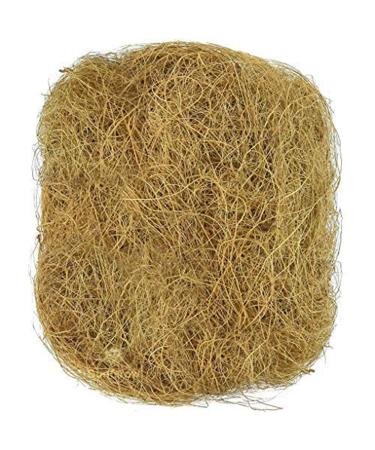 SunGrow Finch Coconut Fiber, Loose Bedding Substrate for Birds Nest Cages Small, 1.5 oz