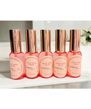 Organic Body Spray Deep Moisturizing with Sandalwood Rose and Jasmine Essential Oils Vitamin E Preservative Free Chemical Free - Buy Online on GoSupps.com