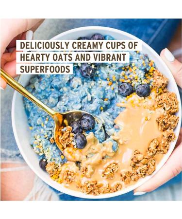 Shop Purely Elizabeth Gluten-Free Blueberry Lemon Oats Cups - 12 Count - Buy Online on GoSupps.com