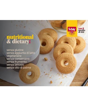  Sch r Sch r Honey Hoops Gluten Free Dough Cookies & Palm Oil Breakfast Perfect Vegetarian 12 Packs 200g - Buy Online on GoSupps.com