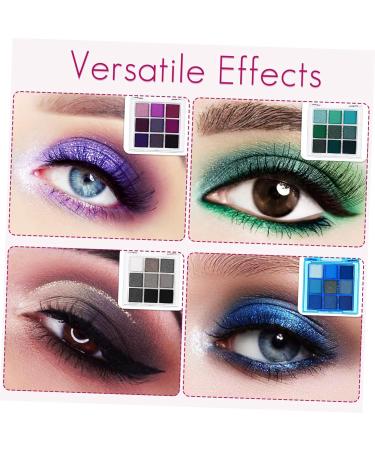 Buy Hemoton 4 Pcs Pigmented Eyeshadow Palette - Bright Glitter Eye Makeup for Stunning Looks - Buy Online on GoSupps.com