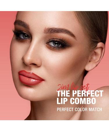 LANGMANNI Lot de 6 crayons l vres mats avec 6 huiles nourrissantes pour les l vres longue dur e anti-adh sifs tanches cadeau cosm tique quotidien pour filles #a 1 ml (Lot de 12) - Buy Online on GoSupps.com