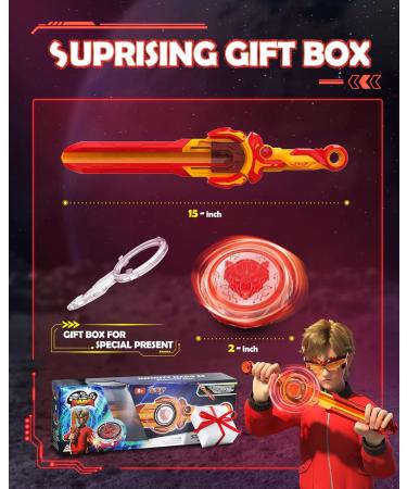 Buy Infinity Nado Roundabout - Metal Spinning Top Toy for Boys 5-12 | Beyblade Battle Launcher - Blazing Was Bear Bear B - Buy Online on GoSupps.com