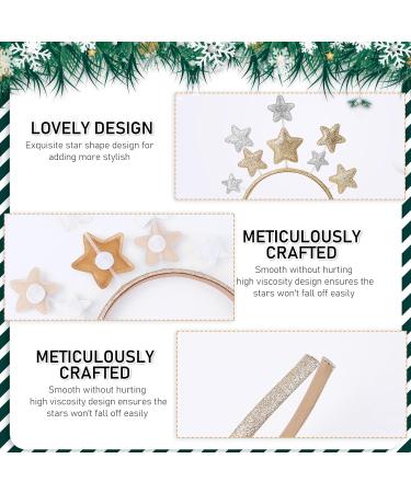 WLLHYF Glitter Star Headband - Sparkling Hair Accessory for Women & Girls | Perfect for Valentine's Day, Parties & Holidays - Buy Online on GoSupps.com