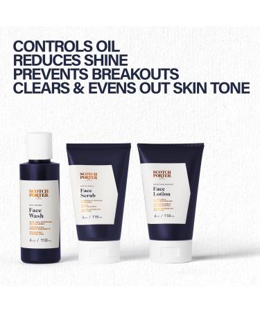 Scotch Porter Men s Face Care Collection - Exfoliate Cleanse & Moisturize | International Shipping Available - Buy Online on GoSupps.com