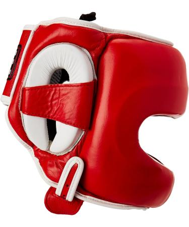 Ringside Deluxe Face Saver Boxing Headgear - Large-X-Large - Red - Buy Online on GoSupps.com