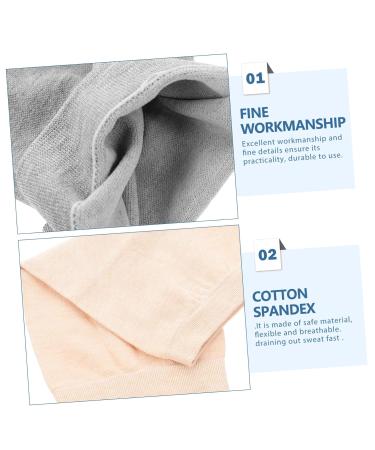 3 Pairs Scar Covering Elbow Brace - Cotton Protection for Men's & Women's Tennis Elbow | International Shipping - Buy Online on GoSupps.com