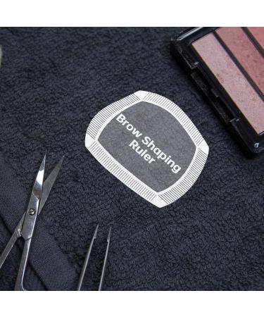 Mikinona R gle Sourcils R utilisable en Plastique Gabarit de Mise Pr cis pour Maquillage Outil de Stylisme Compact et Portable pour Sourcils Sym triques et Dessin Rapide Adapt  - Buy Online on GoSupps.com