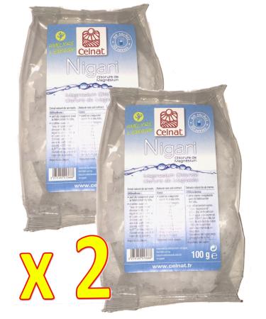 Nigari Magnesium Chloride - Pack of 2 x 100g