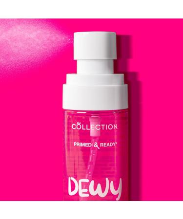 Collection Cosmetics Primed & Ready Dewy Setting Spray with Hyaluronic Acid - Long-Lasting Hydration for a Dewy Finish - Buy Online on GoSupps.com