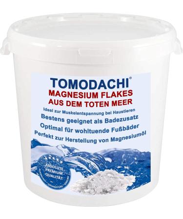 Buy 100% Natural Magnesium Chloride & Dead Sea Salt - Magnesium Flakes for Oil Spray & Bath - 2kg | International Shipping - Buy Online on GoSupps.com