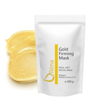 O l na Gold Face Mask - 100% Natural Peel-Off Anti-Aging Alginate Powder for Deep Cleaning Pores | 200g - 10 Treatments - Buy Online on GoSupps.com