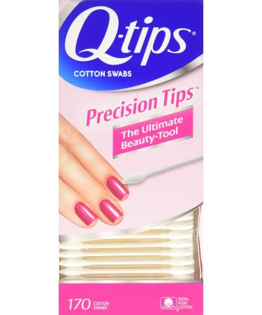 Q-Tips Cotton Swabs, Precision Tip, 170 Count