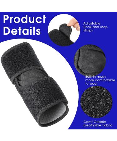Elbow Compression Sleeve Brace for Tennis & Golfer's Elbow - Pain Relief Elbow Pads for Men & Women - Buy Online on GoSupps.com