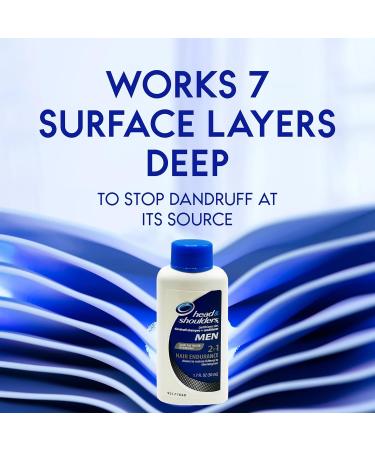 Buy Head & Shoulders 2 in 1 Men's Dandruff Shampoo & Conditioner - Travel Size Hair Endurance for Thinning Hair TSA Approved 12 Count - Shop Internationally - Buy Online on GoSupps.com