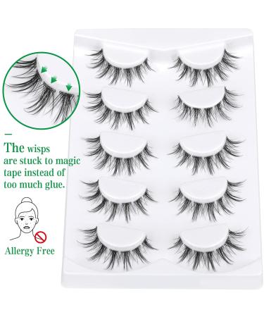 ALPHONSE Manga Lashes Cluster 70 Wisps | Individual Spiky False Eyelashes for DIY Extension | 3D Natural Pesta | Pack of D - Buy Online on GoSupps.com