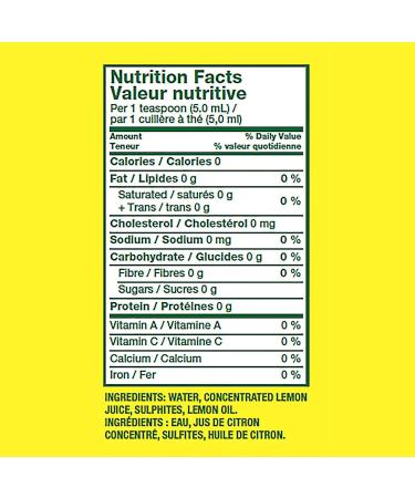 ReaLemon 100% Lemon Juice 440 mL per Unit Pack of 1 Citrus Lemon 440 ml (Pack of 1) - Buy Online on GoSupps.com